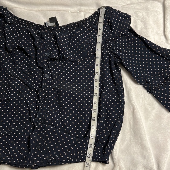 Sanctuary Gloriana Ruffle Detail Top Stitch Fix Sz L - Picture 6 of 9